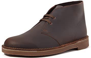 Clarks - Desert Boot Bushacre 3 - Chukka-Laarzen - Donkerbruin - Leer
