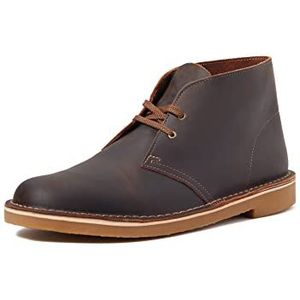 Clarks Desert Boot Bushacre 3 Chukka-laarzen voor heren, Beeswax, 43 EU