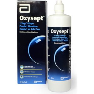 Oxysept 1 Step [1x 300ml + 30 tabl + 1 lenshouder] - lenzenvloeistof