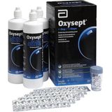 Oxysept 1 Step - 3x 300ml + 90 tabl + 1 lenshouder] - lenzenvloeistof
