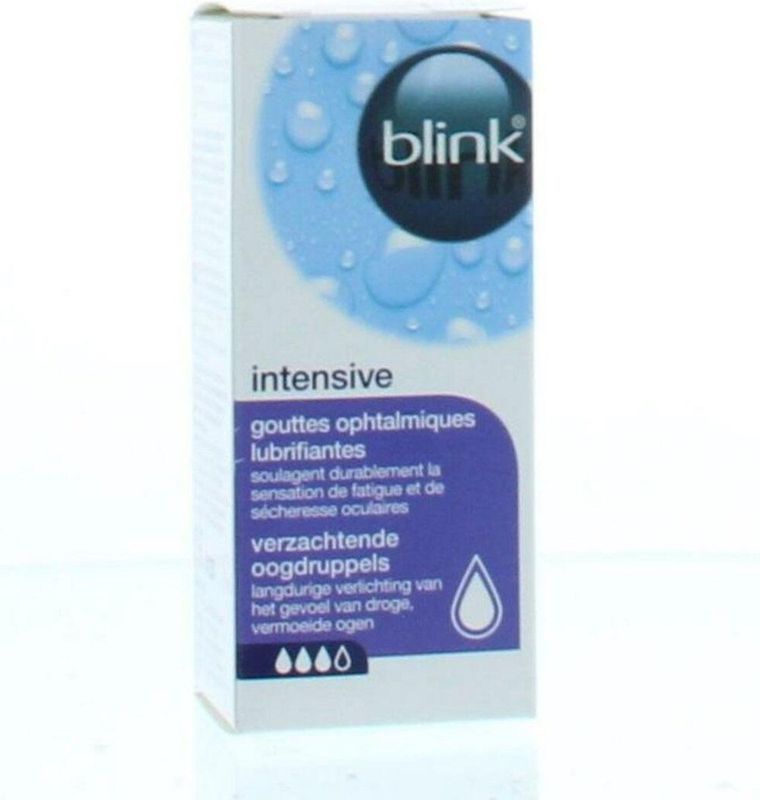 Oogdruppels - Intensive Tears - 10ml - Zonder Conserveermiddelen