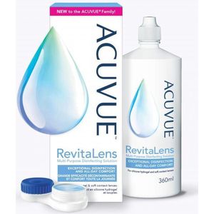 ACUVUE® RevitaLens® alles-in-één lenzenvloeistof | 1x 360ml + 1x lenshouder
