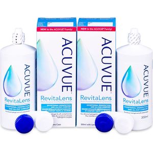 Acuvue RevitaLens 2x300ml Lenzenvloeistof, Contactlensverzorgingsproducten