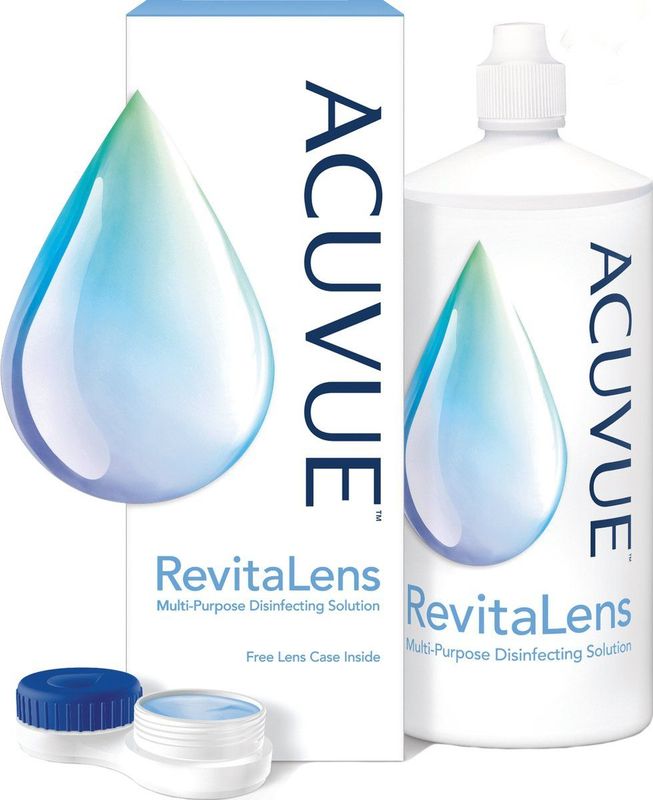 ACUVUE® RevitaLens® alles-in-één lenzenvloeistof | 1x 360ml + 1x lenshouder
