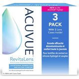 ACUVUE® RevitaLens® alles-in-één lenzenvloeistof | 3x 360ml + 3x lenshouder