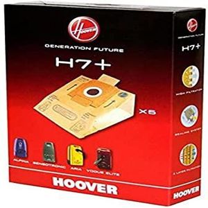 Hoover Alpina H7+ 9026177 afvalzak, wit