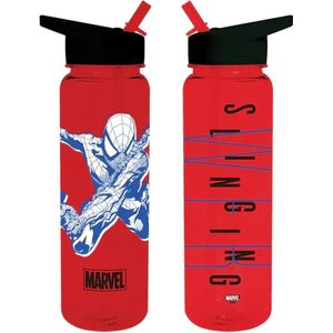 Spider-Man waterfles (Slinging Design) 700ml plastic waterfles, meisjes waterfles, jongens waterfles, kinderen waterfles - officiële koopwaar