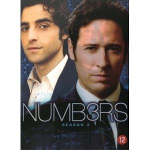 Numbers - Seizoen 2 - DVD - Criminele Meesterbreinen - 24 Afleveringen