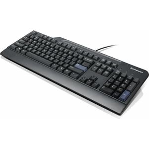 Lenovo Business Black Preferred Pro USB Keyboard US EURO toetsenbord QWERTY Amerikaans Engels Zwart
