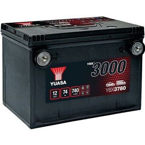 Accu / Batterij Buick, Cadillac, Chevrolet, Dodge, Hummer, Oldsmobile, Pontiac, Saab Yuasa Ybx3780