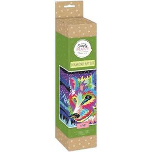 Craft Planet Diamond Art, meerkleurig, 48 x 36 cm