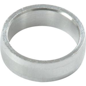 Target Slot Lock Ring Silver