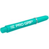 Target Pro Grip Dartshafts - Aqua - Short - (1 Set)