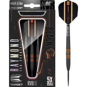 Target Raymond van Barneveld 80% Black - Dartpijlen - 26 Gram