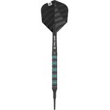 Target Darts Rob Cross Black Edition 18G 90% Tungsten Soft Tip Darts Set