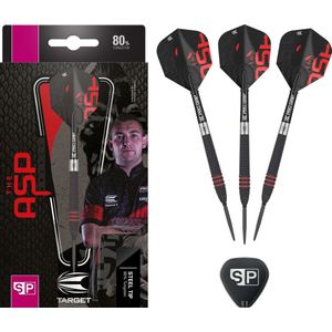 Target Nathan Aspinall 80% Black Swiss Point - Dartpijlen 22 Gram