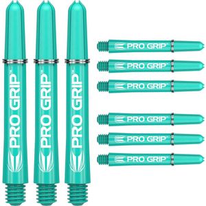 Target Pro Grip 3 Set Aqua - Dart Shafts Inbetween