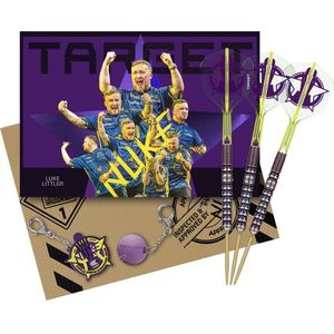 Target Luke Littler World Champion 2025 90% Swiss Point steeltip dartpijlen - 23 gram