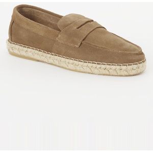 Dune London Barrios loafer van suède