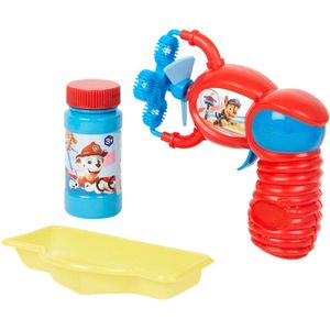 Bellenblaaspistool - Paw Patrol - Rood / Blauw - Bubble Flurry