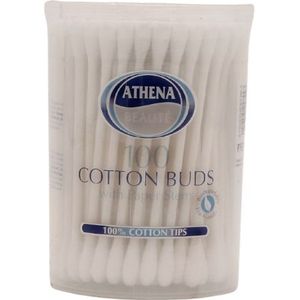 Wattenstaafjes - 100 Stuks - Katoen - Papier - Biologisch Afbreekbaar