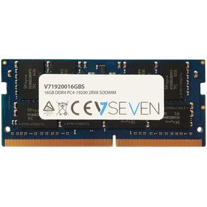 V7 V71920016GBS Notebook DDR4 SO-DIMM werkgeheugen 16GB (2400MHZ, CL17, PC4-19200, 260pin, 1,2V)