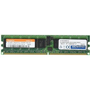 Hypertec HYMIN46512 werkgeheugen (512 MB, DIMM, PC2-3200, geregistreerd, komt overeen met Intel-werkgeheugen)