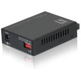 LevelOne GVT-2001 netwerk media converter 1000 Mbit/s 850 nm Multimode Zwart