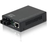 LevelOne GVT-2001 netwerk media converter 1000 Mbit/s 850 nm Multimode Zwart