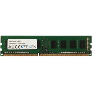 V7 V7106002GBD geheugenmodule 2 GB 1 x 2 GB DDR3