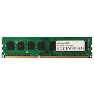 RAM Memory V7 4GB DDR3 PC3-10600 - 1333mhz DIMM Desktop módulo de memoria - V7106004GBD 4 GB DDR3 SDRAM