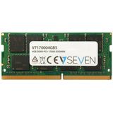 V7 - DDR4 - module - 4 GB - SO DIMM 260-PIN - 2133 MHz / PC4-17000 - 1.2 V - niet-gebufferd - niet-ECC