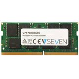 V7 V7170008GBS V7 8GB DDR4 PC4-17000 - 2133 MHz SO DIMM Notebook geheugenmodule - V7170008GBS