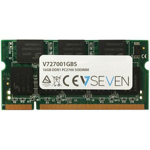 V7 V727001GBS Notebook DDR1 SO-DIMM werkgeheugen 1GB (333MHZ, CL2.5, PC2700, 200pin, 2.5 Volt)