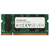 V7 V742002GBS geheugenmodule 2 GB 1 x 2 GB DDR2