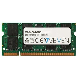 V7 V764002GBS geheugenmodule 2 GB 1 x 2 GB DDR2 800 MHz