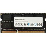 V7 V785004GBS V7 4GB DDR3 PC3-8500 - 1066 MHz SO DIMM Notebook Geheugenmodule - V785004GBS