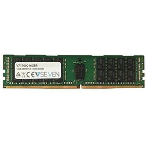 V7 V71700016GBR V7 16GB DDR4 PC4-17000 - 2133MHz SERVER REG Server Geheugenmodule - V71700016GBR