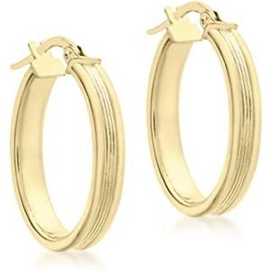 CARISSIMA Damesoorbellen 9 k (375) rond geslepen diamant 1.53.2119