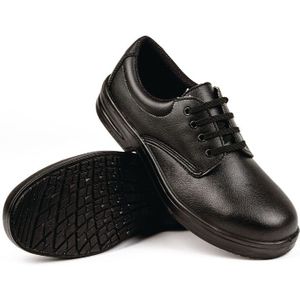 Lites Safety Footwear veters, zwart.