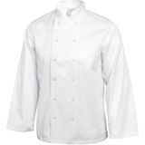 Whites Chefs Clothing Koksbuis Vegas Lange Mouw Wit ( Maat M )