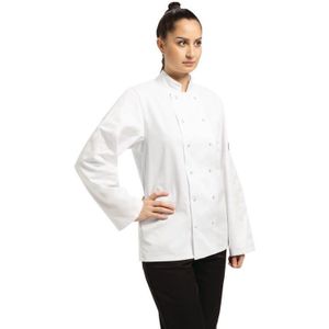 Whites Chefs Clothing Koksbuis Vegas Lange Mouw Wit ( Maat XXL )