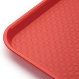 Kristallon dienblad plastic 305x415mm rood