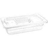 Vogue - U238 - Bakvorm - Transparant - Polycarbonaat - GN1/4 - 15cm Hoog