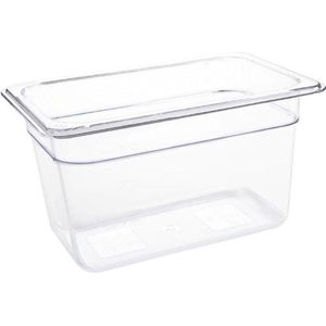 Vogue - U238 - Bakvorm - Transparant - Polycarbonaat - GN1/4 - 15cm Hoog