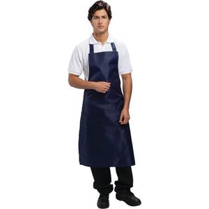 Whites Chefs Clothing Whites halterschort donkerblauw - Multi-materiaal A543