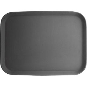 Olympia Kristallon Rechthoekig Dienblad Zwart Antislip Kunststof - 380x510mm 15x20
