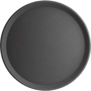 Olympia Kristallon Heritage bord met verhoogde rand, zwart, 25,5 cm