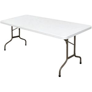 Bolero Inklapbare - Eettafel - 75x183cm - Wit