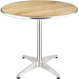 Bolero ronde tafel essenhout, 1 poot, 80cm - U429